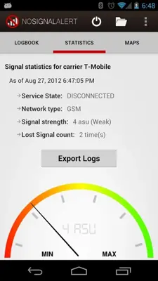 No Signal Alert android App screenshot 4